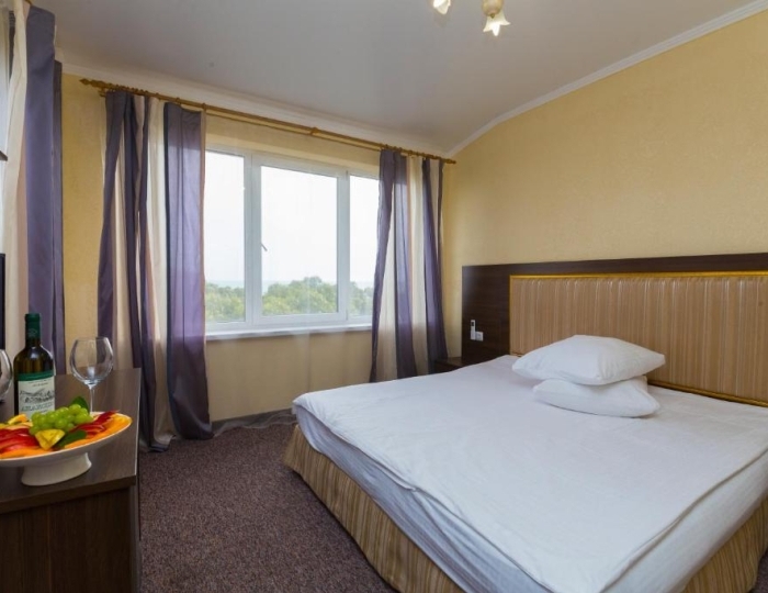 Стандарт 2-местный 1-комнатный без балкона с видом на горы  корпус А (8 этаж) - Отель Napra Hotel & Spa / Напра Цандрипш