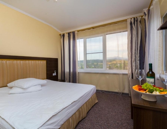 Стандарт 2-местный 1-комнатный без балкона с видом на море корпус А (8 этаж) - Отель Napra Hotel & Spa / Напра Цандрипш