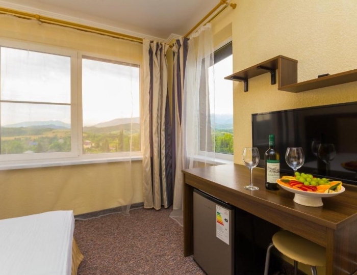 Стандарт 2-местный 1-комнатный без балкона с видом на море корпус А (8 этаж) - Отель Napra Hotel & Spa / Напра Цандрипш