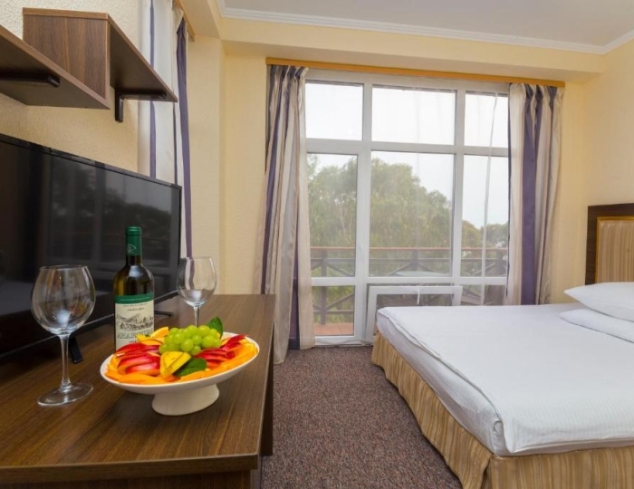 Стандарт 2-мест с балконом горы корпус А - Отель Napra Hotel & Spa / Напра Цандрипш